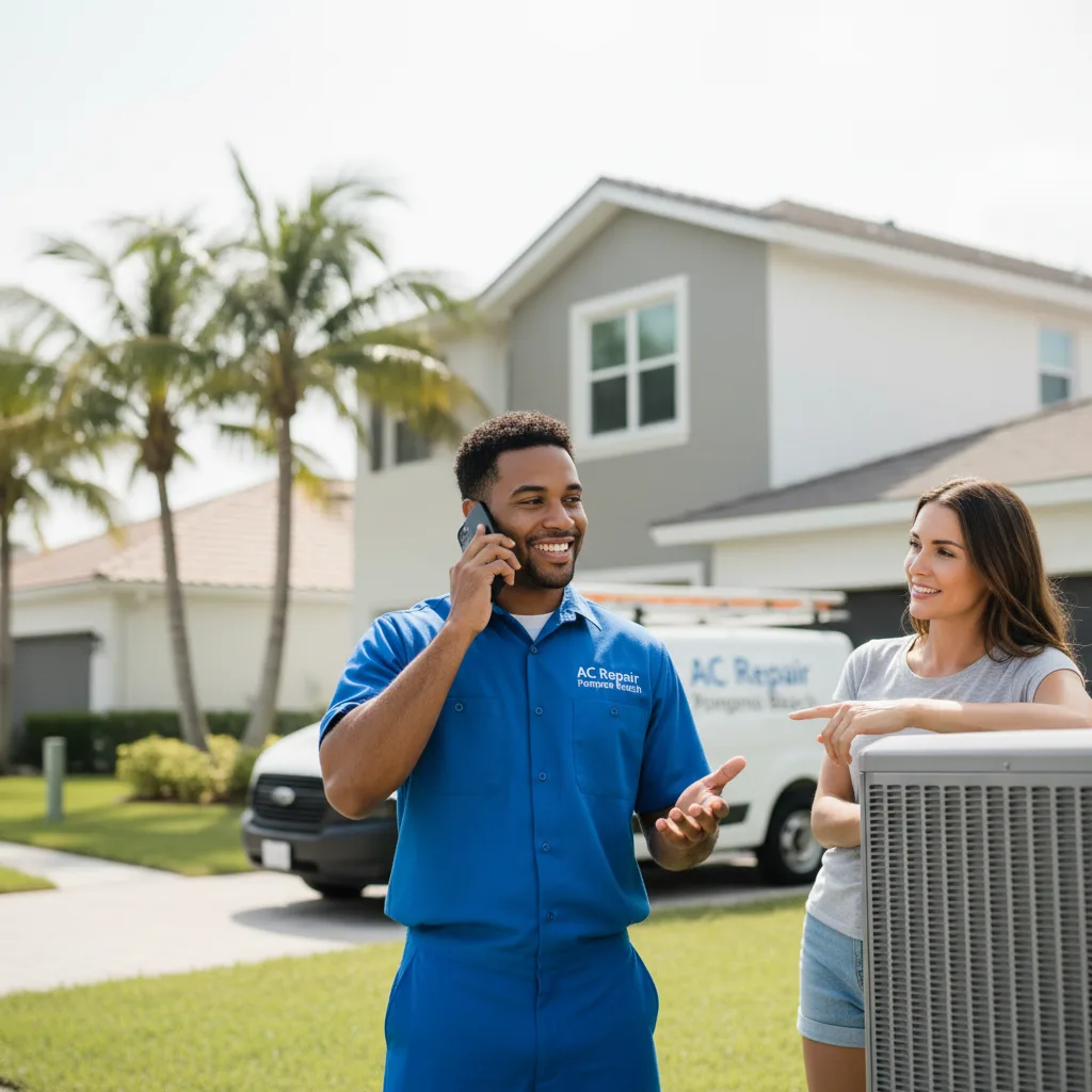 AC Repair Pompano Beach customer support in Yacolt